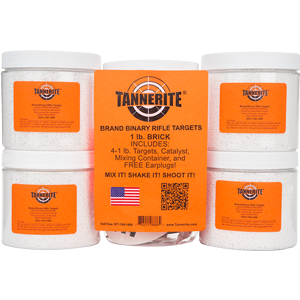1 Pound Brick of 4 Tannerite® Targets