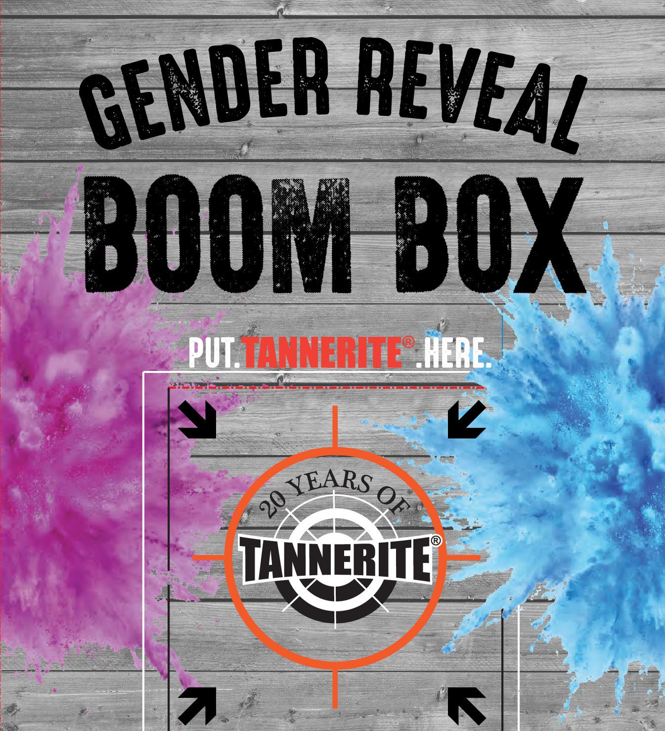 Tannerite® Gender Reveal Target » Tannerite®