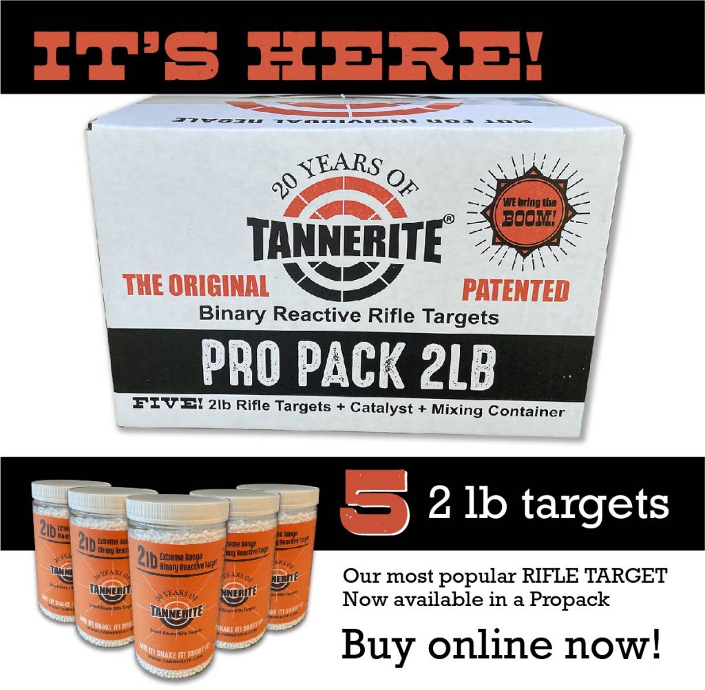 Tannerite » Over 20 Years of The Best Binary Exploding Rifle Target ...