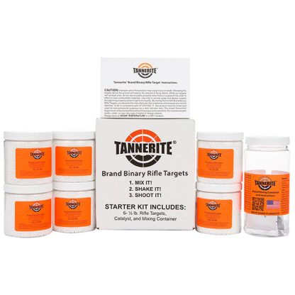 Six 1/2lb. Tannerite targets